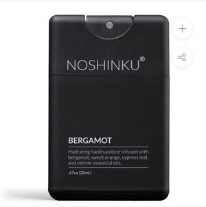 Noshinku Bergamot Hand Sanitizer and NWT Refill